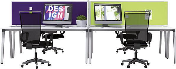 Actual product image Magnetoplan Table partition VarioPin (1600 x 500 cm)