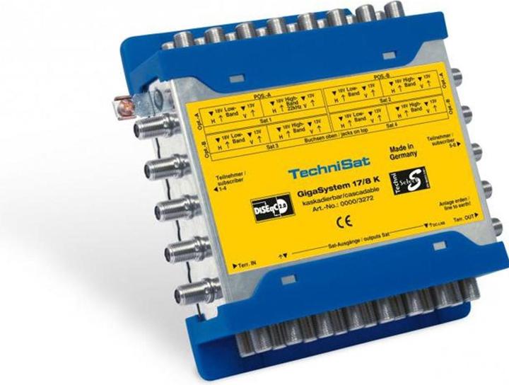 Actual product image TechniSat GigaSystem 17/8 K (Multi switch)
