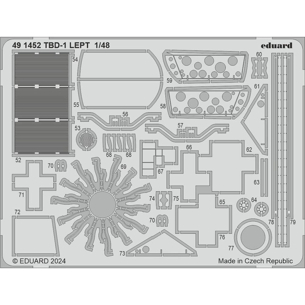 Eduard TBD-1 1 HOBBY BOSS