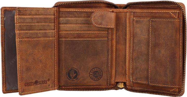 Immagine prodotto Greenburry Portafoglio vintage con segno della stella in pelle 10 cm