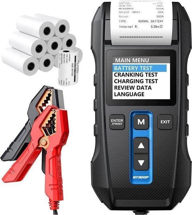Actual product image Viking TOPDON Tester autobateriÃ BT300P