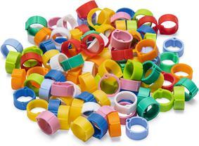 Actual product image Fauna CLICK RINGS 12MM MIX 100X