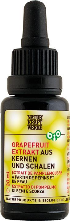 Actual product image NaturKraftWerke Grapefruit extract organic/kbA (1 Piece, Liquid, 74 g)
