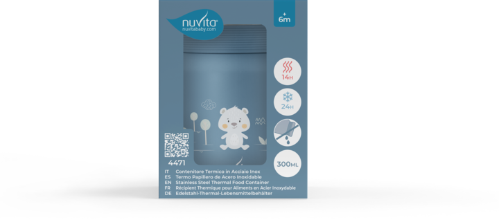 Image du produit Nuvita Récipient isotherme bleu