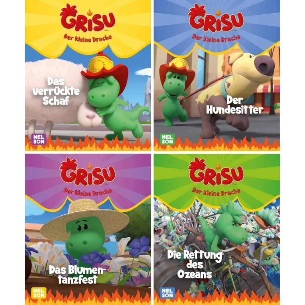 Mini-Bücher: Grisu - Der kleine, Kinderbücher
