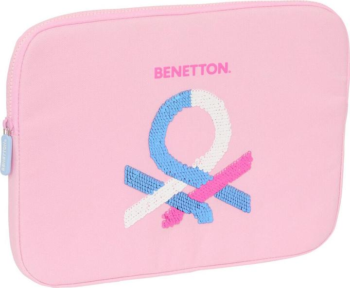 Benetton Laptop Hülle Pink Rosa 15,6" 39,5 x 27,5 x 3,5 cm (15.60")