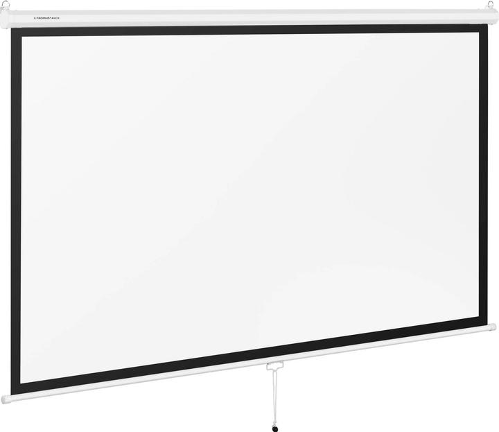 Produktbild Fromm & Starck Beamer Leinwand Heimkino Projektionsfläche Rollo Leinwand Decke 16:9 229,5x145cm (100", 16:9)