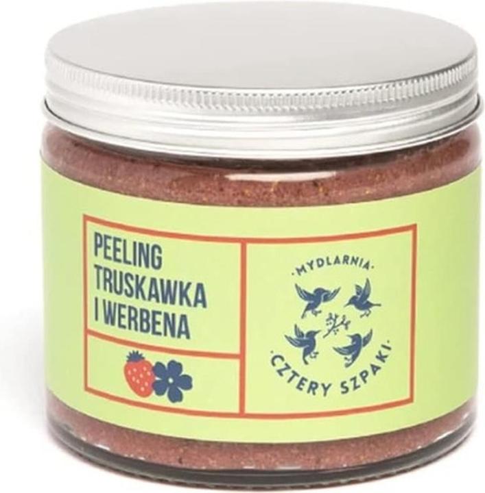 Actual product image Four Starlings Soap House Sugar Body Scrub Strawberry And Verbena 250ml (250 ml)