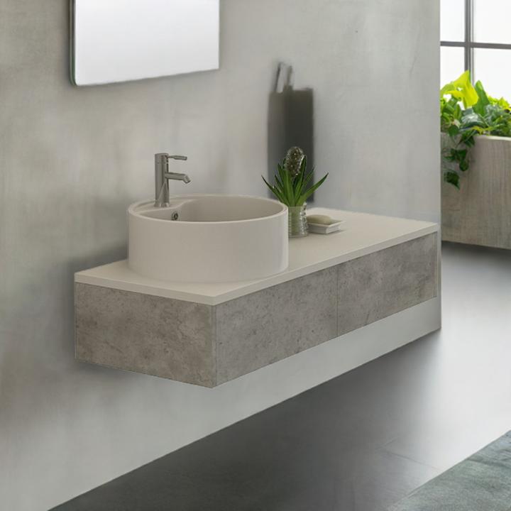 Produktbild Jet-Line Badset BIEL Betonoptik