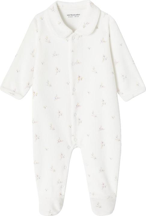 Produktbild Vertbaudet 2er-Pack Baby Samtstrampler mit Bio-Baumwolle (50)