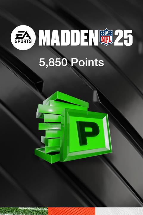 Actual product image Microsoft Xbox Madden NFL 25: 5850 Madden Points Download Code
