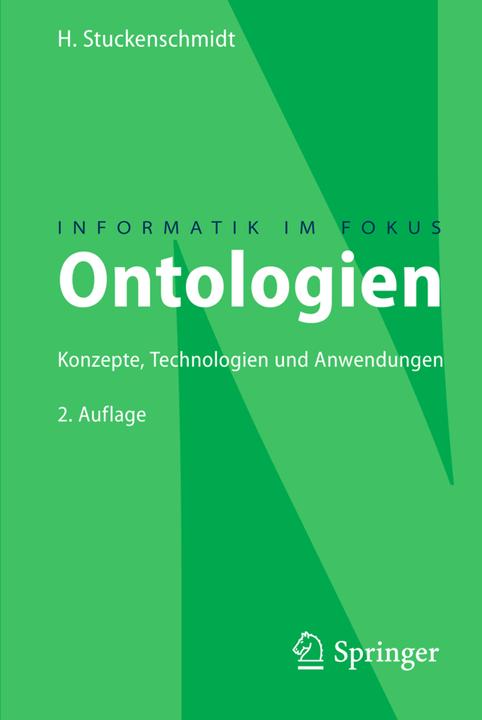 Produktbild Ontologien (Deutsch, Heiner Stuckenschmidt, 2011)