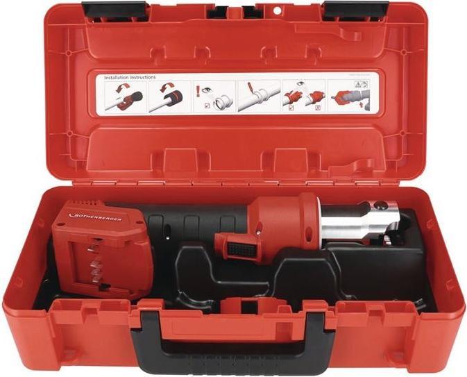Rothenberger ROMAX NANO Basic Set, 2Ah, CAS (Tube press)