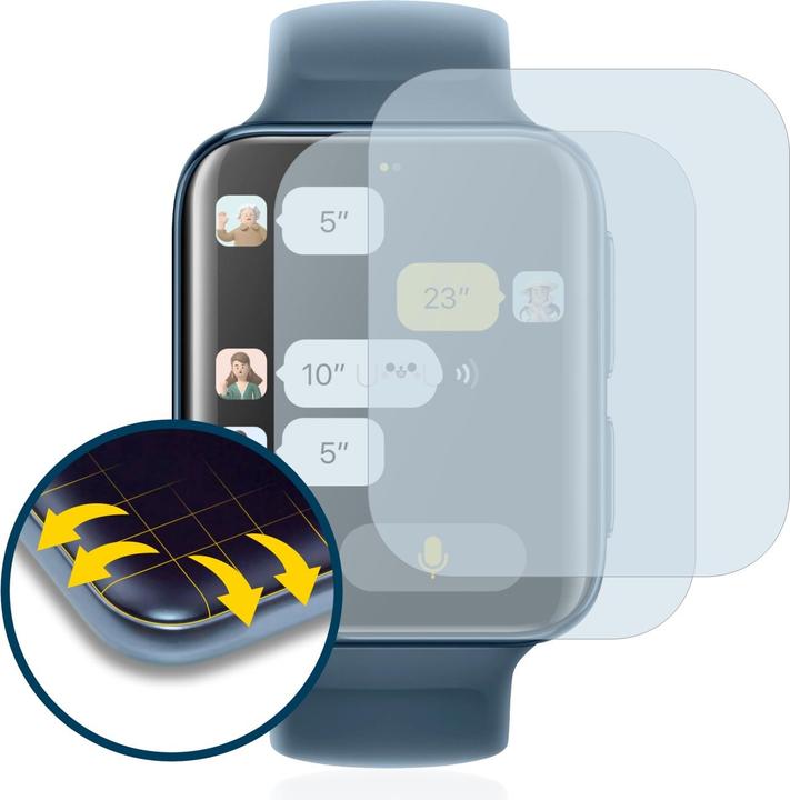 Productafbeelding BROTECT Volledig bedekkende screen protector (Honor Magic Watch 2)