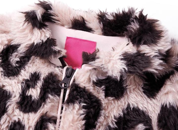 Immagine prodotto vidaXL Cappotto per bambini in pelliccia sintetica rosa chiaro 92, materiale esterno