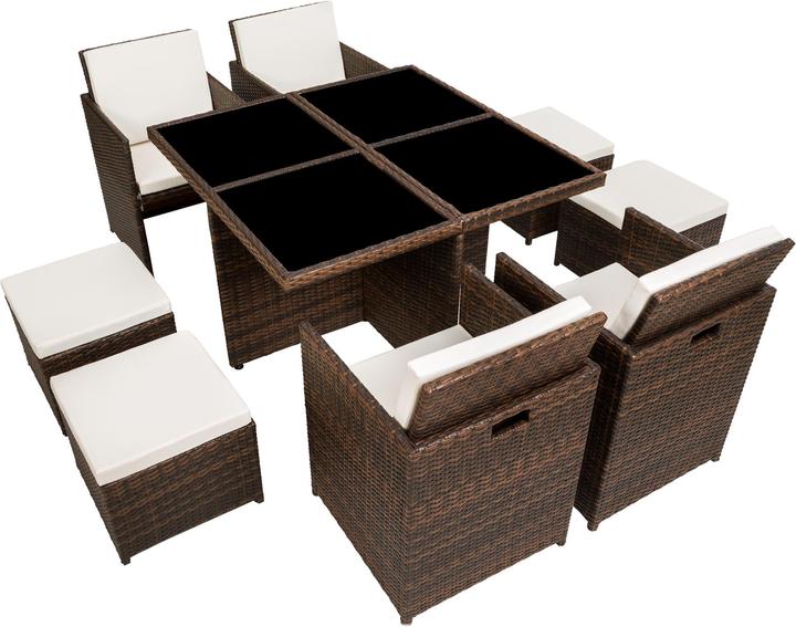 Image du produit tectake Salon de jardin MANHATTAN