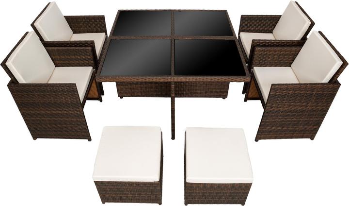 Image du produit tectake Salon de jardin MANHATTAN