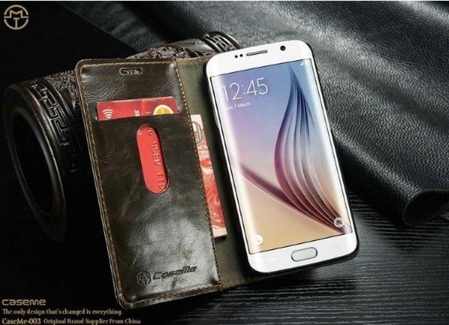 Immagine prodotto Caseme Rivestimento classico in pelle (Samsung Galaxy S6 Edge)