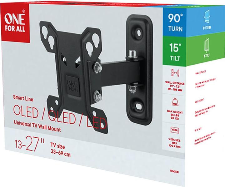 Image du produit One for All Smart WM2141 (Mur, 30 kg, 13" - 27")