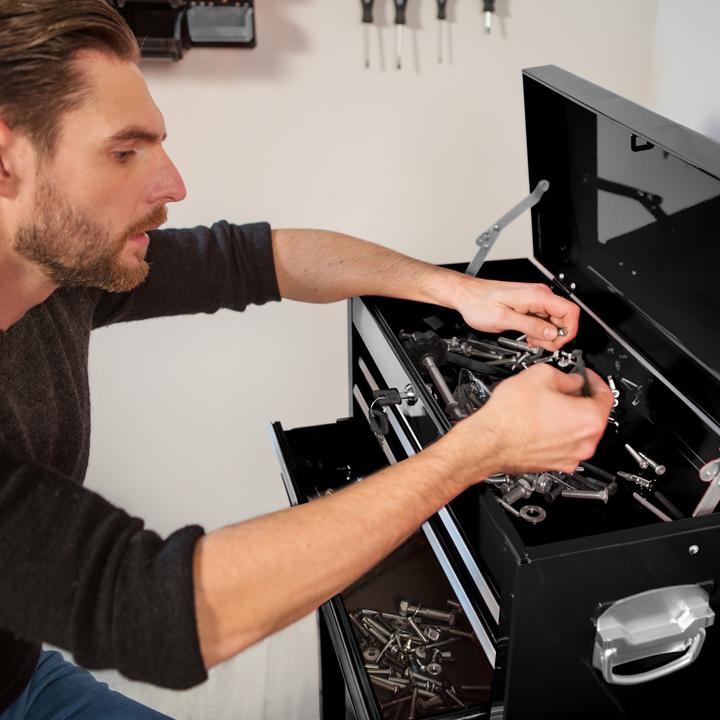 Actual product image tectake Tool trolley (1 x)