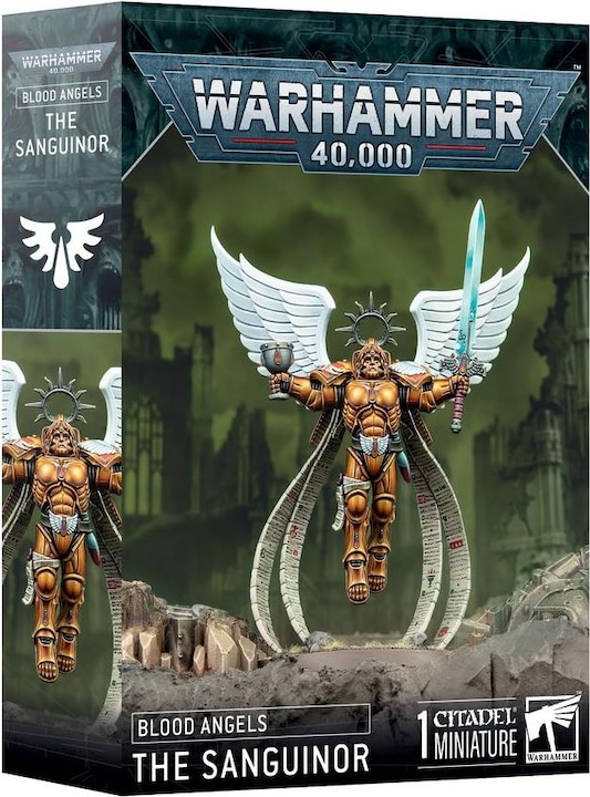 Actual product image Games Workshop Warhammer 40k - Blood Angels Le Sanguinor (Plastic)
