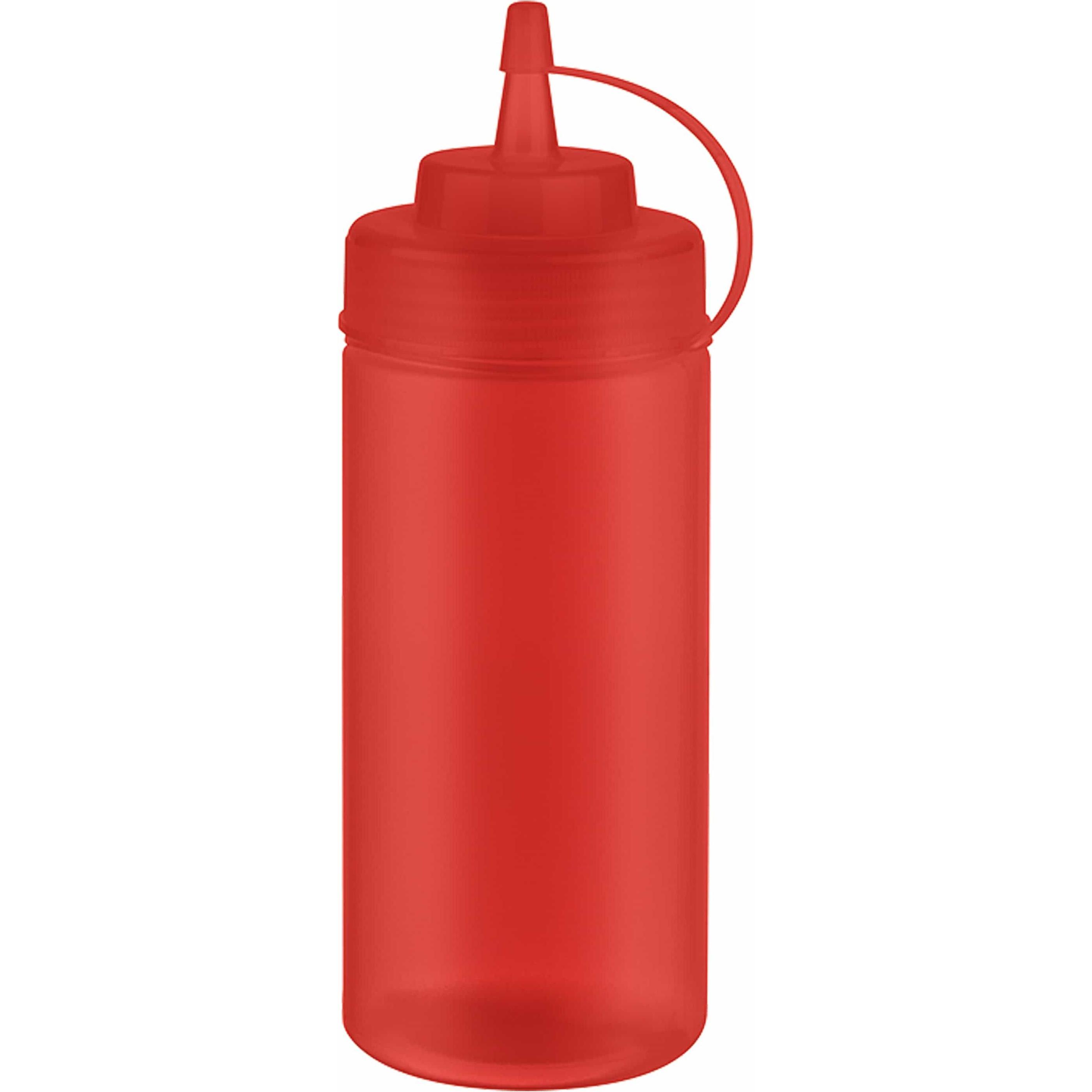 APS Quetschflasche, 6er Set, Küchengadgets, Rot