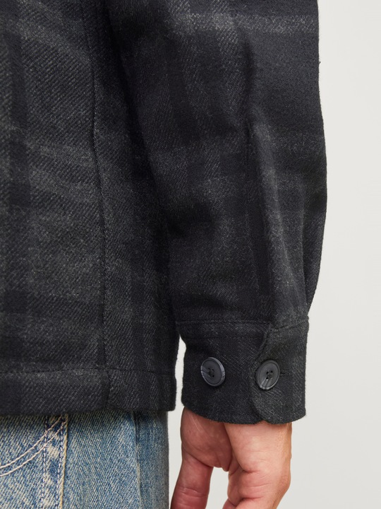 Image du produit Jack & Jones Jprraymond Melange Check Ls Overshirt Sn (L)
