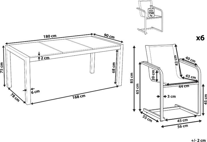 Actual product image Beliani Cosoleto (90 cm)