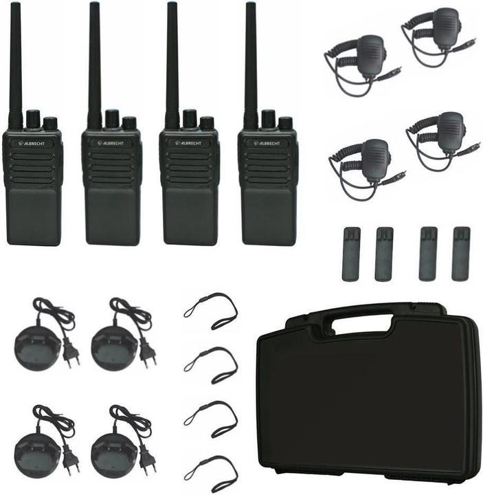 Produktbild Albrecht Funkgerät Tectalk Worker 2 4er Set (10 km)