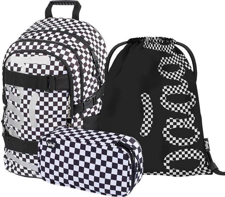 Baagl Schulrucksack-Set ab 3. Klasse (3-teilig) (25 l)