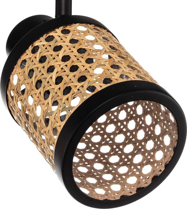 Produktbild Lindby Yaelle Spot Metall Rattan vierflammig (E27)