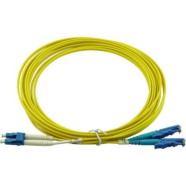 BlueOptics Duplex LWL Patchkabel LC-UPC/E2000-UPC Singlemode 50 Meter (U/FTP, CAT8.1, 50 m), Netzwerkkabel