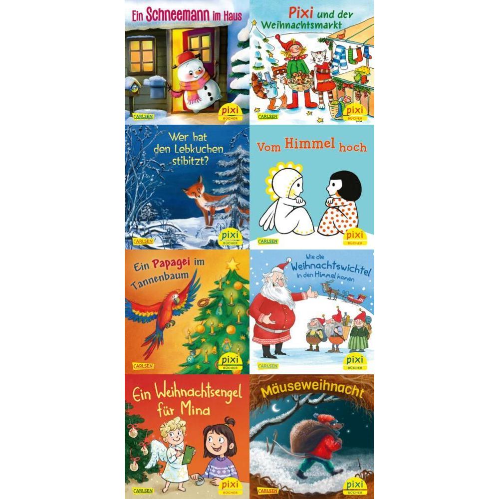 Thumbnail - Carlsen Pixi-Weihnachts-8er-Set 38: Zauberhafte Weihnachten mit Pixi (8x1 Exemplar), 8 Teile