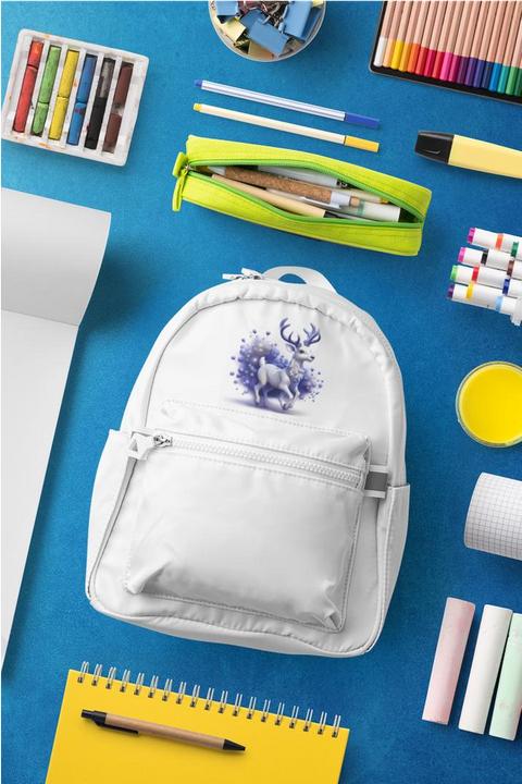 Produktbild Bügelbilder Schulrucksack-Set magischer Hirsch