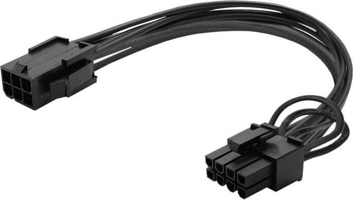 Savio AK-49 Kabel zasilajcy 6 pin - 8 pin (6+2) PCI-Express (0.15 m)