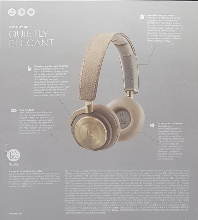 Immagine prodotto B&O BeoPlay H8 (ANC, 14 h, Senza fili)