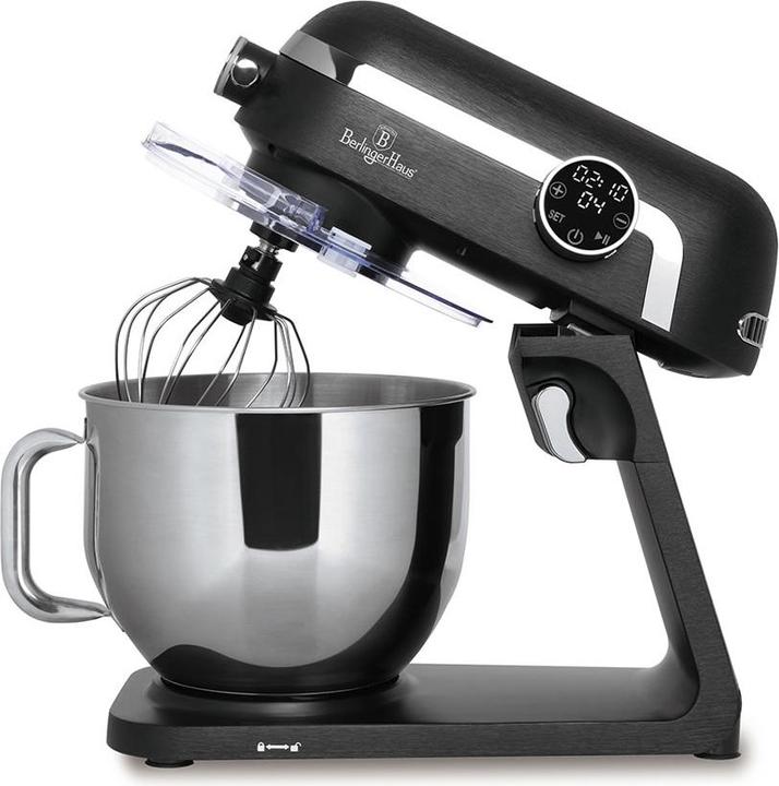 Produktbild BerlingerHaus Haus Küchenmaschine Black Silver Collection (7 l, 1800 W)