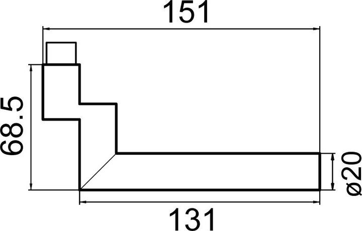 Actual product image Nickal Door handle half sets (Door handle)