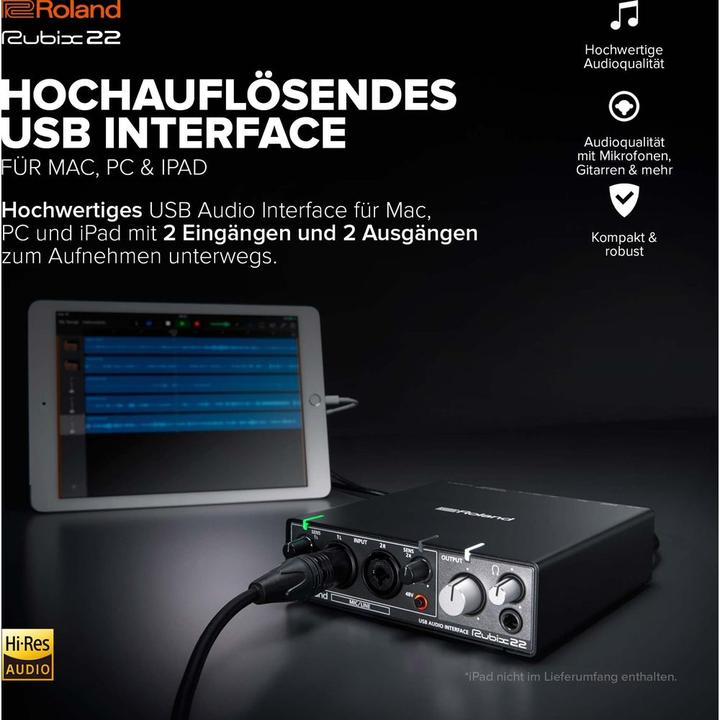 Image du produit Roland Rubix 22 (jack 6,3 mm)