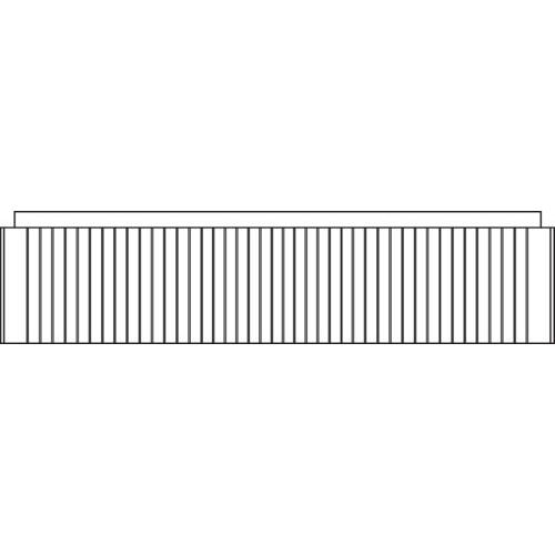 Thumbnail - Hager Eingrabsockel ZAX031 Grösse 1 erhöht 315x780x1125, Serverschrank Zubehör, Grau