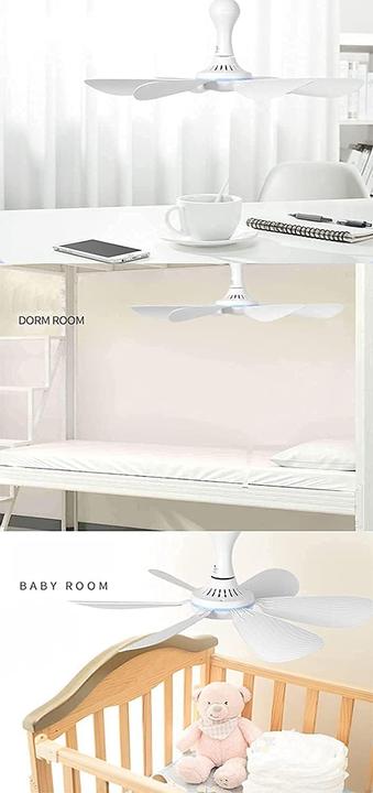 Immagine prodotto TangDao Mobiler Mini-Deckenventilator mit Fernbedienung