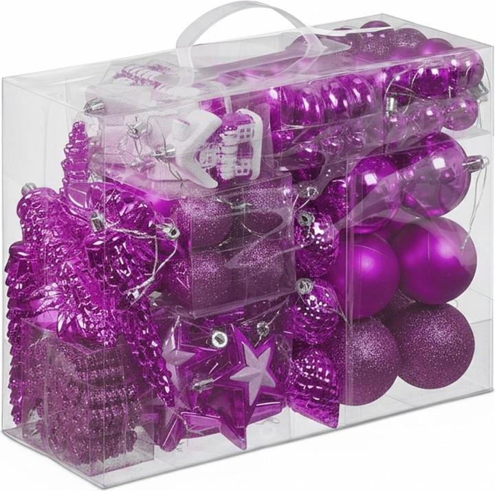 Produktbild Relaxdays 100-tlg. Weihnachtskugeln-Set (100x)