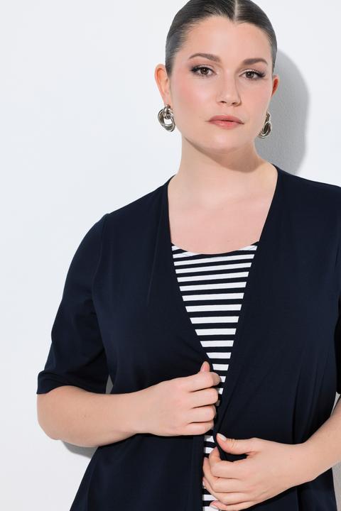 Actual product image Ulla Popken Layered Look Tee (58)