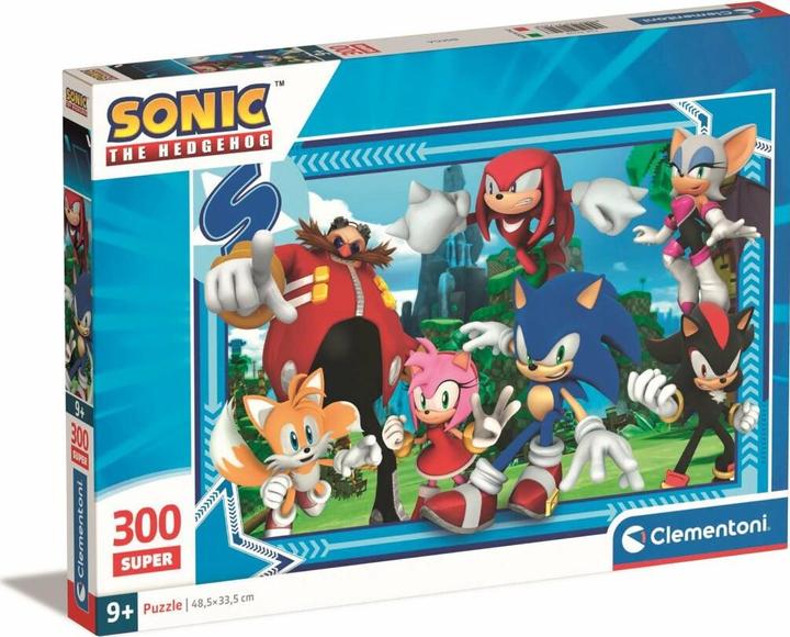Actual product image Clementoni Puzzle Super - Sonic (300 pcs) (21729) (300 pieces)