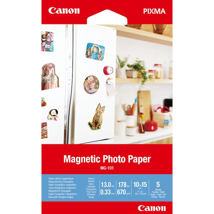 Actual product image Canon MG-101 (670 g/m², 10 x 15 cm, 5 x)