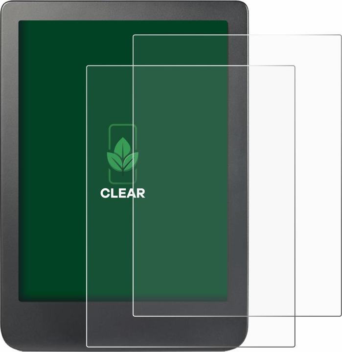 Actual product image ScreenLeaf Protective film sustainable screen protector screen protector film clear transparent (Clara HD (6"))