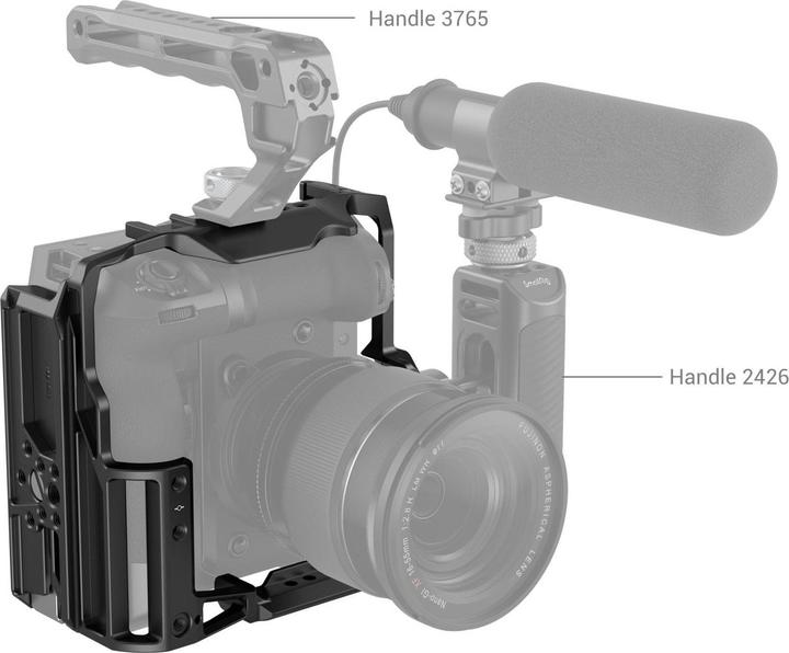 Produktbild SmallRig Multifunctional Cage Fujifilm X-H2S with FT-XH/VG-XH Battery Grip 3933 (Griff)