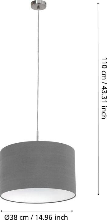 Actual product image EGLO Pasteri (E27)