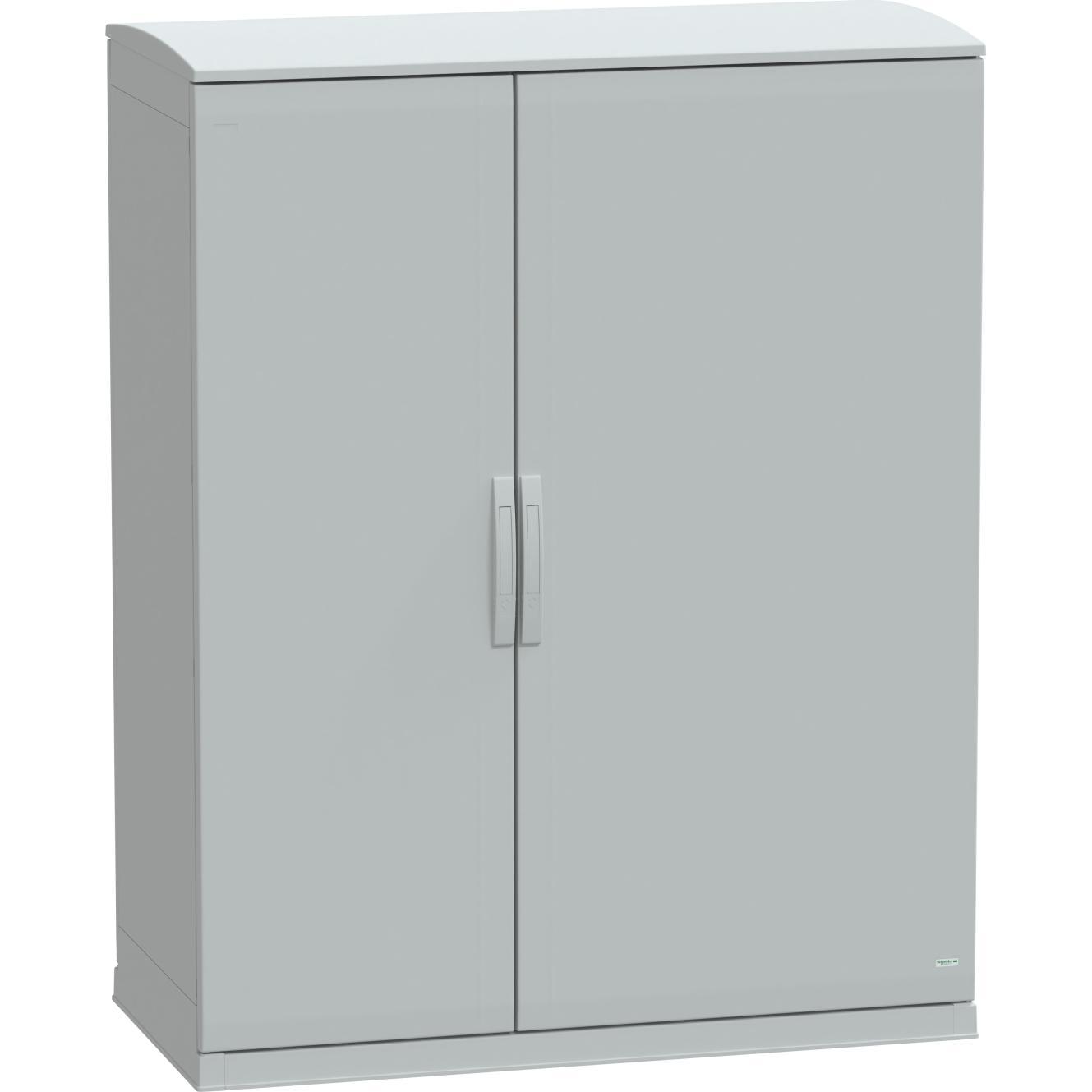 Schneider Electric Polyestergehäuse bodenst. Vers.PLAZT m. NSYPLAZT15126G, Elektronikzubehör + Gehäuse, Grau