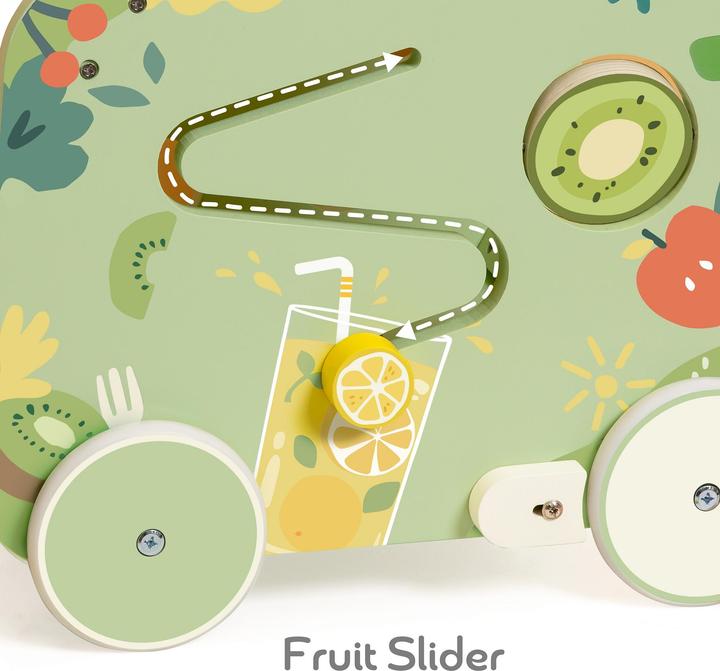 Classic World Cucina con girello in legno, 15 pezzi.